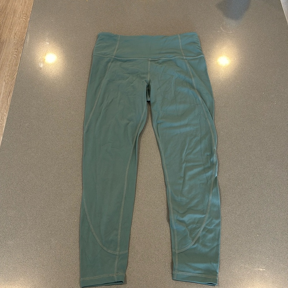 Seafoam green Athleta leggings